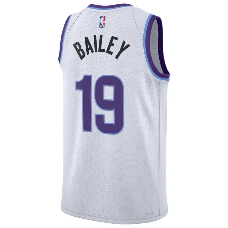 Utah Jazz Ace Bailey Swingman Trikot - Association Edition - Weiß