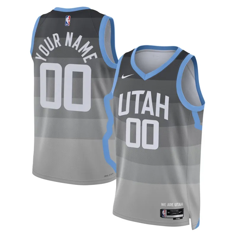 Utah Jazz 2025/26 Swingman Unisex Jersey - City Edition - Grey