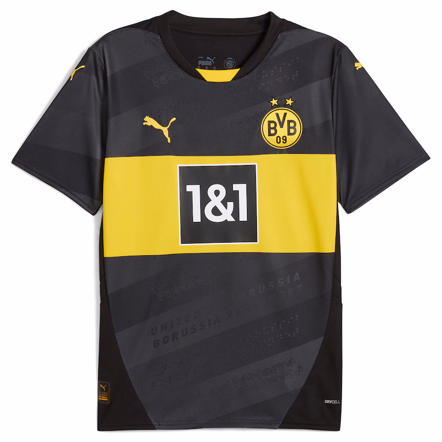 Borussia Dortmund 2024/25 away jersey, black