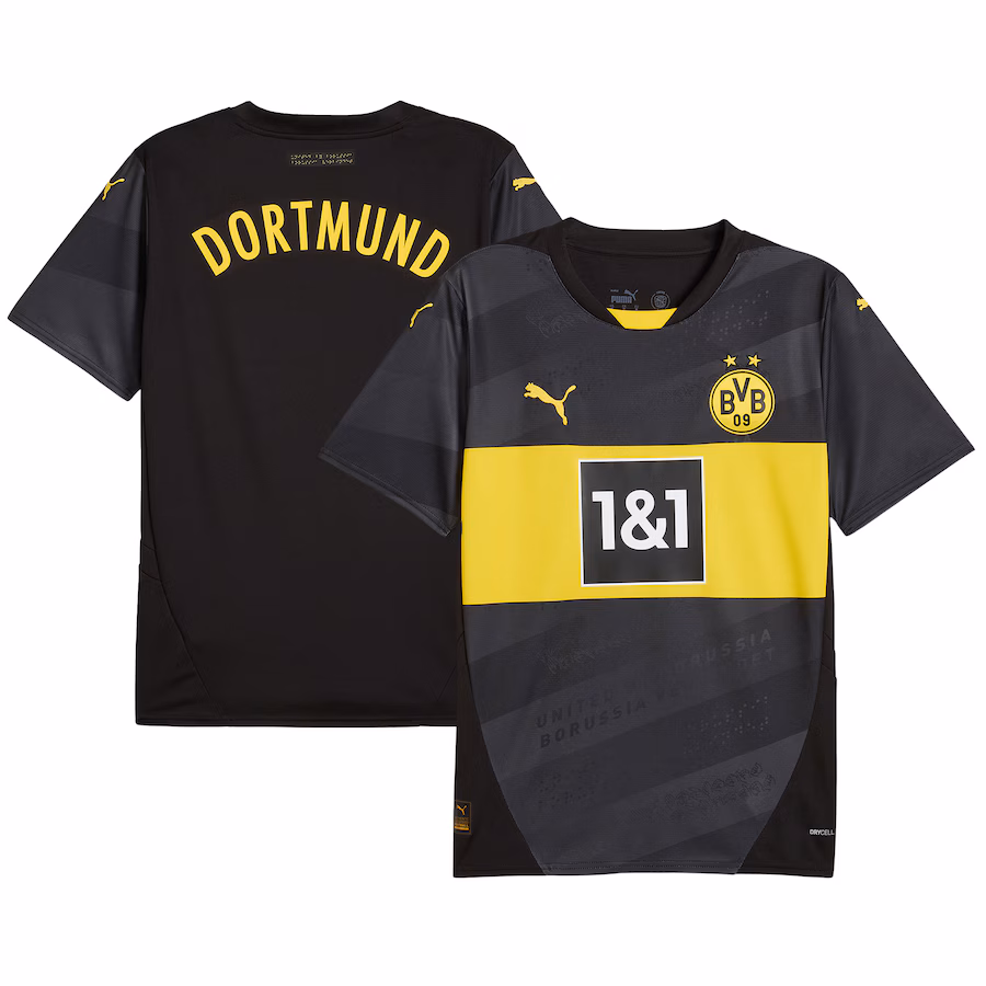 Borussia Dortmund 2024/25 away jersey, black