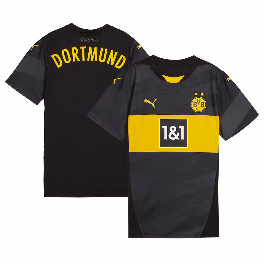 Borussia Dortmund maillot d'extérieur 2024/25 pour femmes, noir