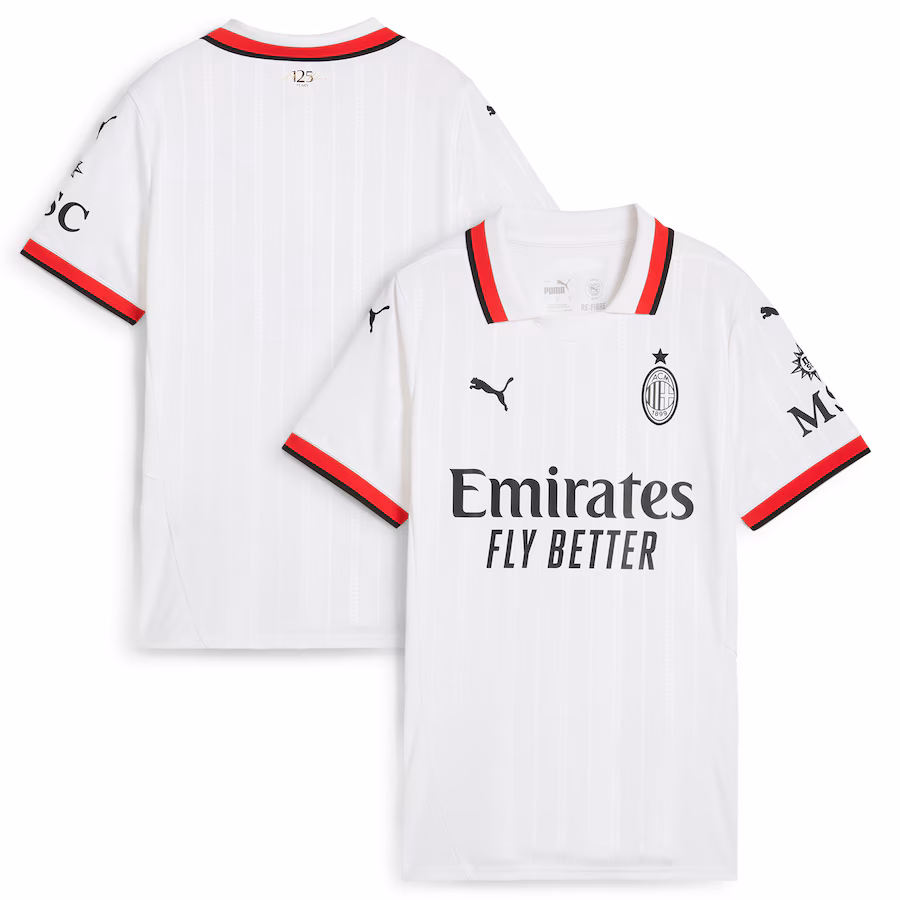 Maglia di trasferta 2024/25 delle donne del AC Milan - Bianca
