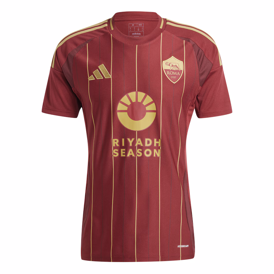 AS Roma 2024/25 Home Jersey - Burgundy