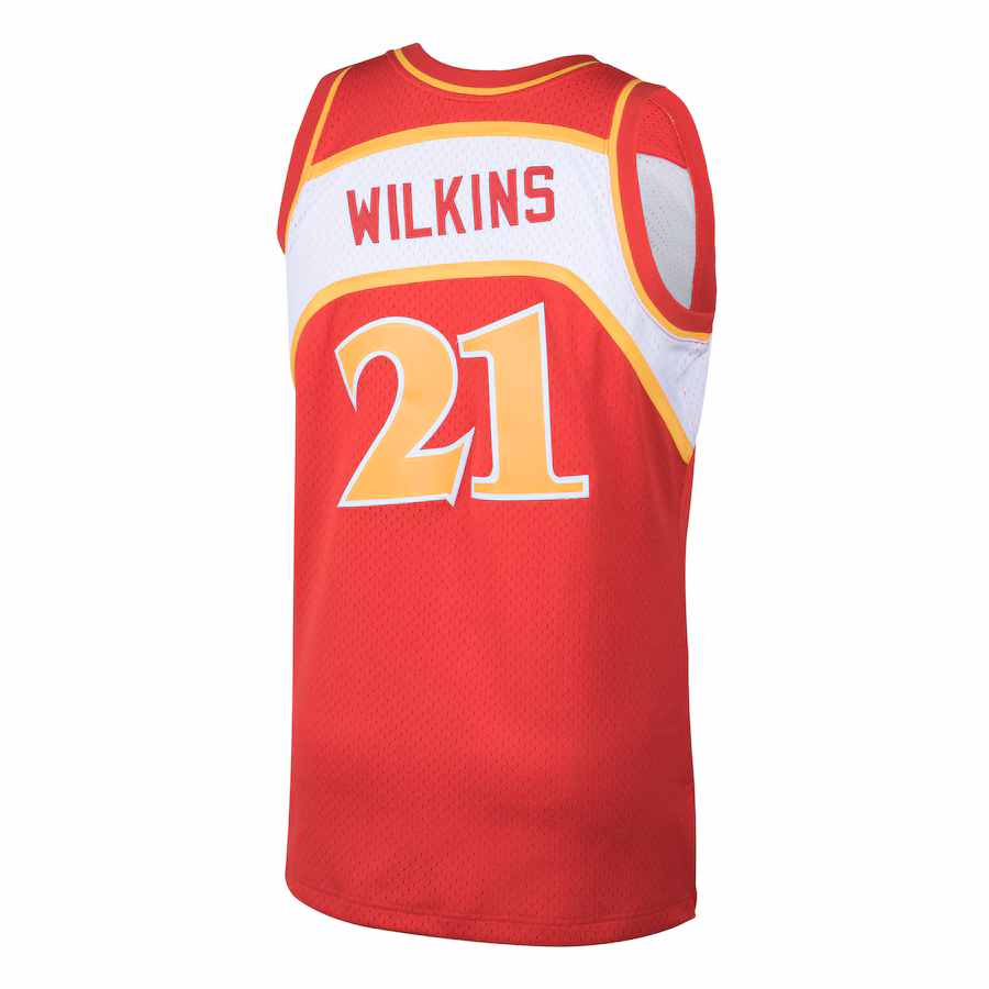 Dominique Wilkins Atlanta Hawks Mitchell & Ness 1986/87 Hardwood Classics Jersey