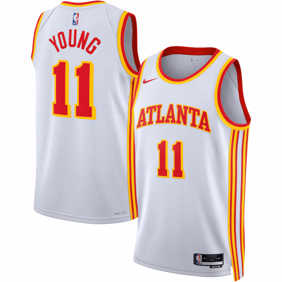 Trae Young Atlanta Hawks Association Edition Unisex Swingman Jersey