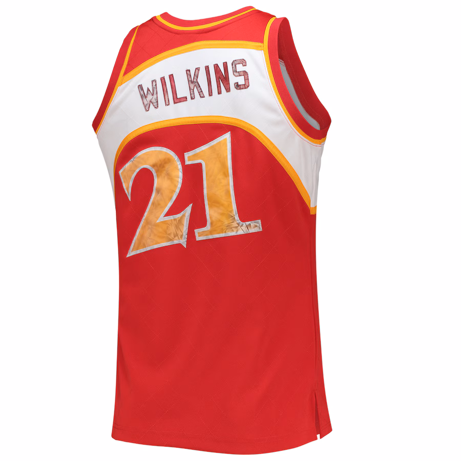 Mitchell & Ness Dominique Wilkins Atlanta Hawks 75th Anniversary Jersey