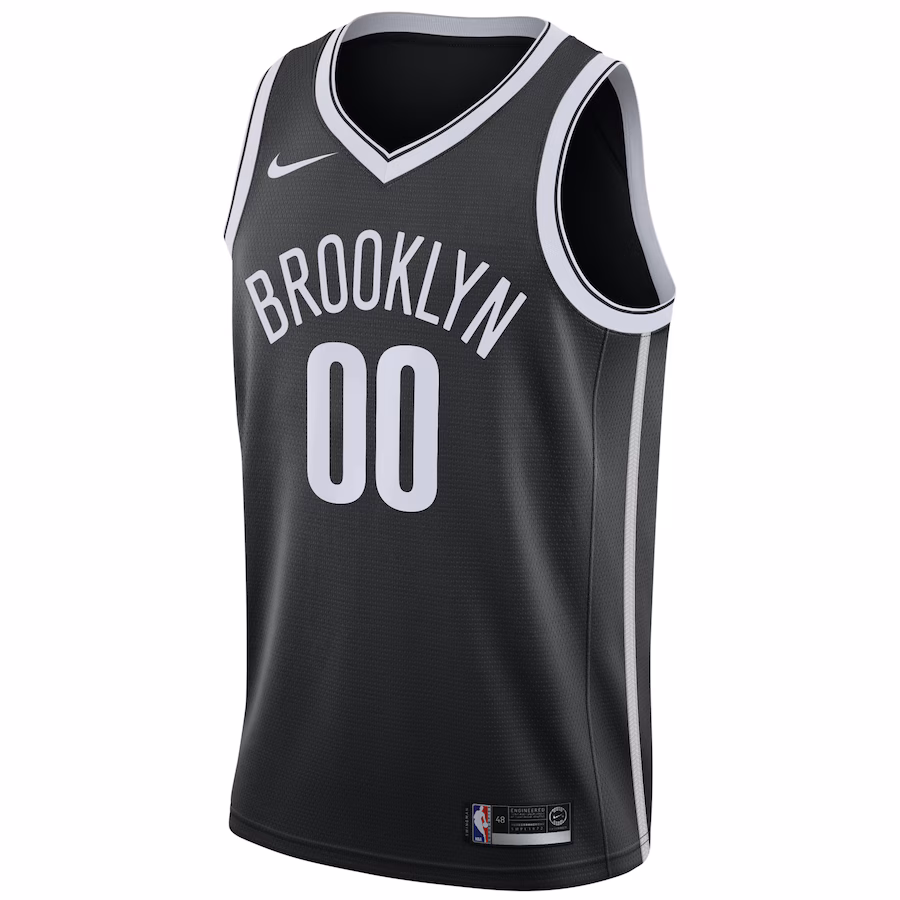 Brooklyn Nets Swingman Custom Jersey - Icon Edition - Black