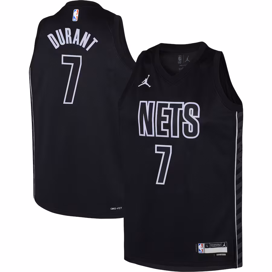 Kevin Durant Brooklyn Nets Youth Swingman Statement Edition Jersey