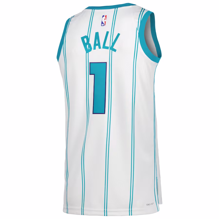 Camiseta LaMelo Ball Charlotte Hornets Association Edition Jordan Brand - Unisex