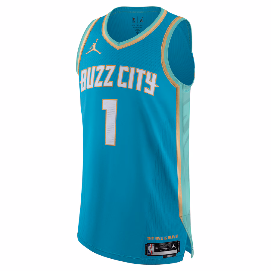 Canotta Basket LaMelo Ball Charlotte Hornets Jordan City Edition
