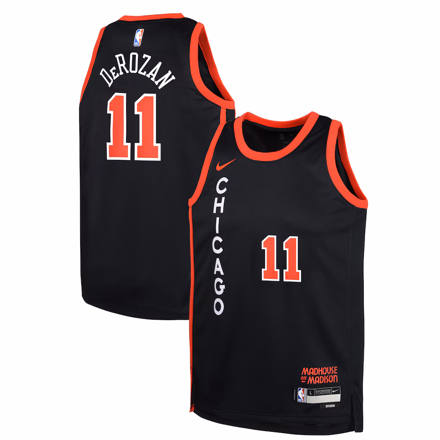 DeMar DeRozan Chicago Bulls City Edition Swingman Jersey