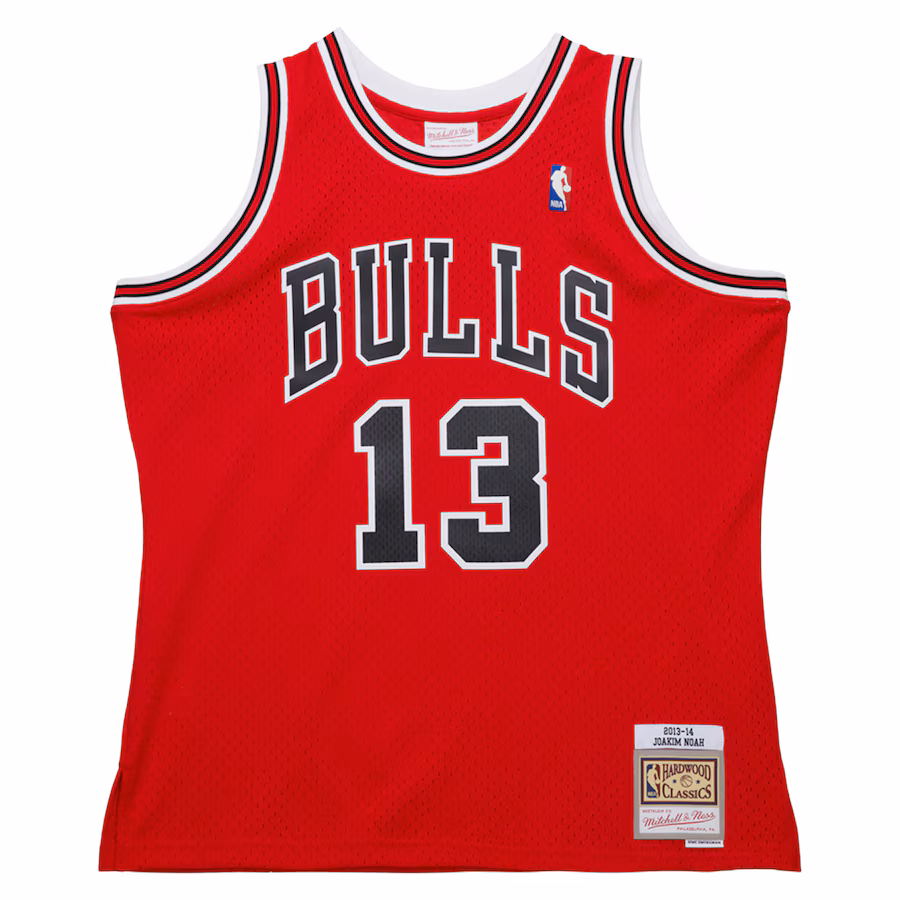 Joakim Noah Maglia Swingman dell'edizione classica della stagione 2013/14 dei Chicago Bulls Mitchell & Ness - Rosso