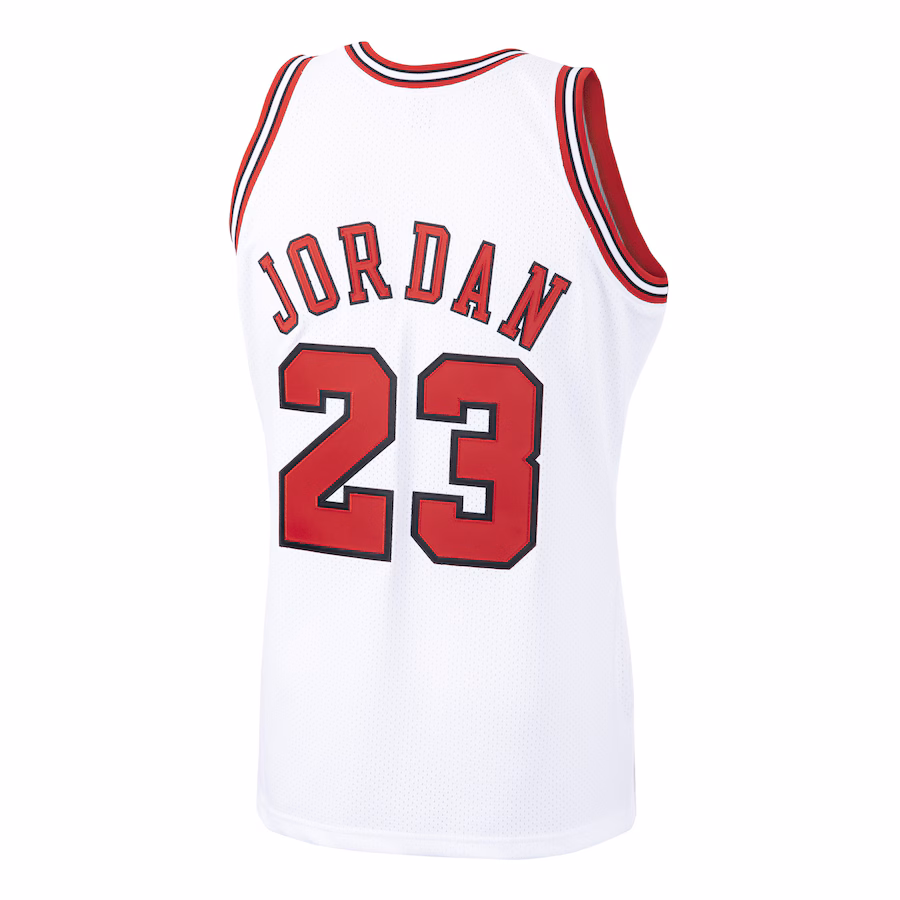 Michael Jordan Chicago Bulls Mitchell & Ness 1997/98 Hardwood Classics Jersey - Weiß