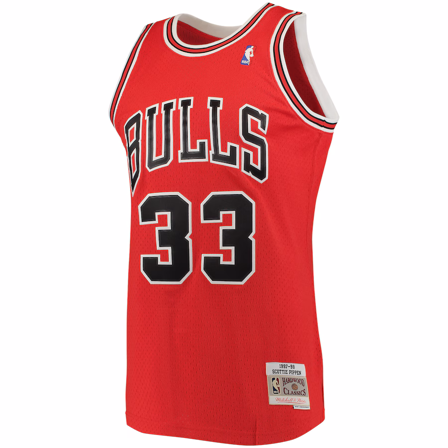 Scottie Pippen Chicago Bulls Mitchell & Ness 1997/98 Big & Tall Hardwood Classics Swingman-Jersey - Rot