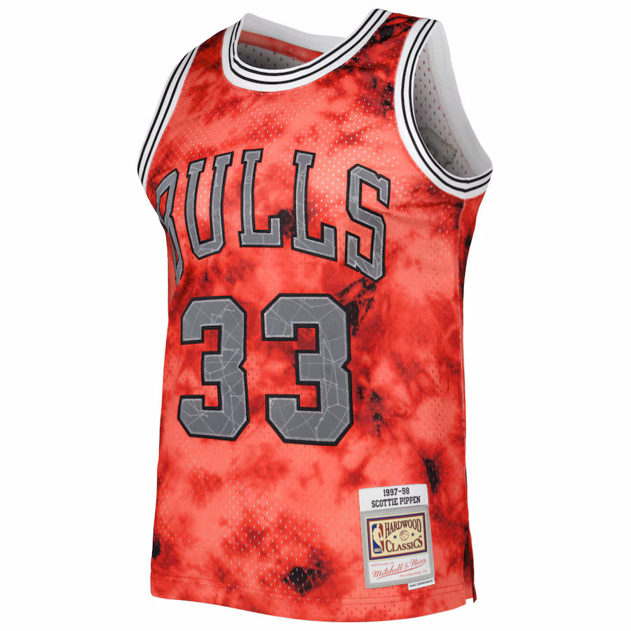 Scottie Pippen Maglia Swingman della Galaxy 1997/98 dei Chicago Bulls Mitchell & Ness - Rosso
