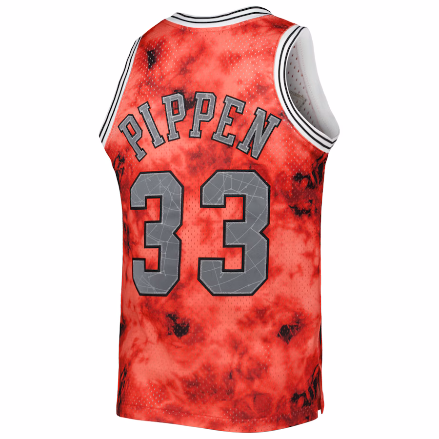 Scottie Pippen Maglia Swingman della Galaxy 1997/98 dei Chicago Bulls Mitchell & Ness - Rosso