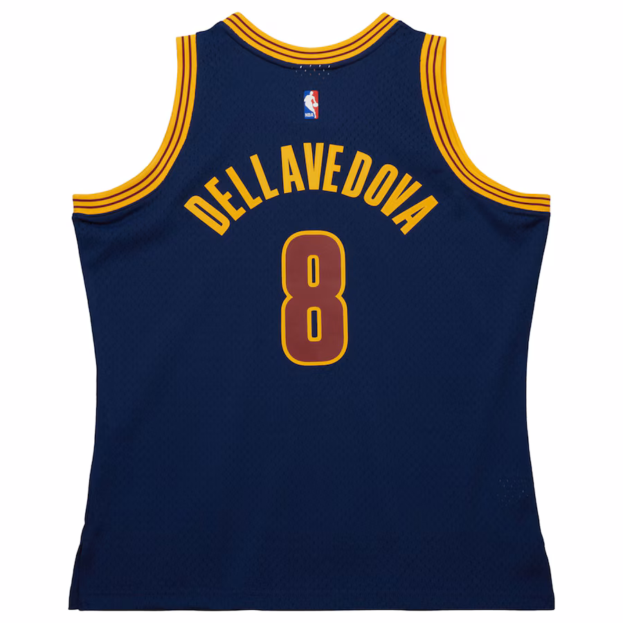 LeBron James Maglia Swingman Hardwood Classics 2015/16 per i giovani dei Cleveland Cavaliers Mitchell & Ness - Blu marinaio