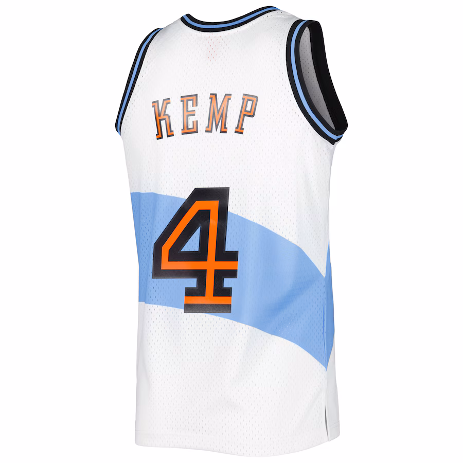 Shawn Kemp Cleveland Cavaliers Mitchell & Ness Hardwood Classics Swingman-Jersey - Weiß