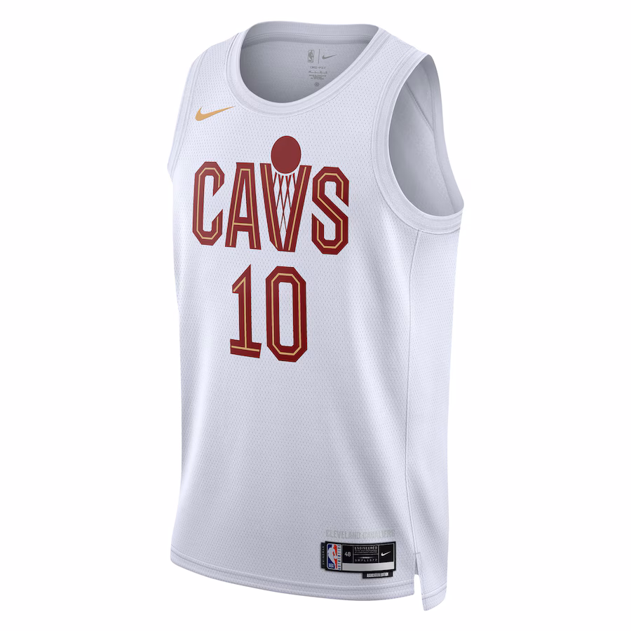 Darius Garland Cleveland Cavaliers Unisex Swingman-Jersey - Association Edition - Weiß
