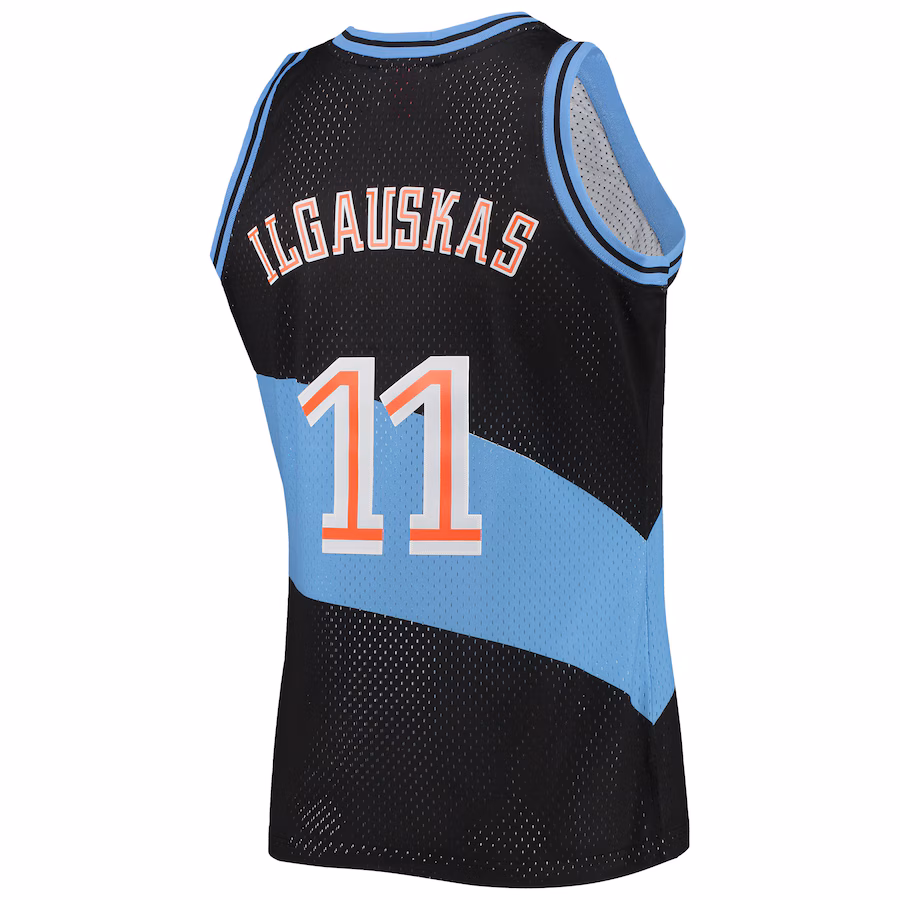 Zydrunas Ilgauskas Maillot Swingman des Hardwood Classics de Mitchell & Ness des Cleveland Cavaliers - Noir