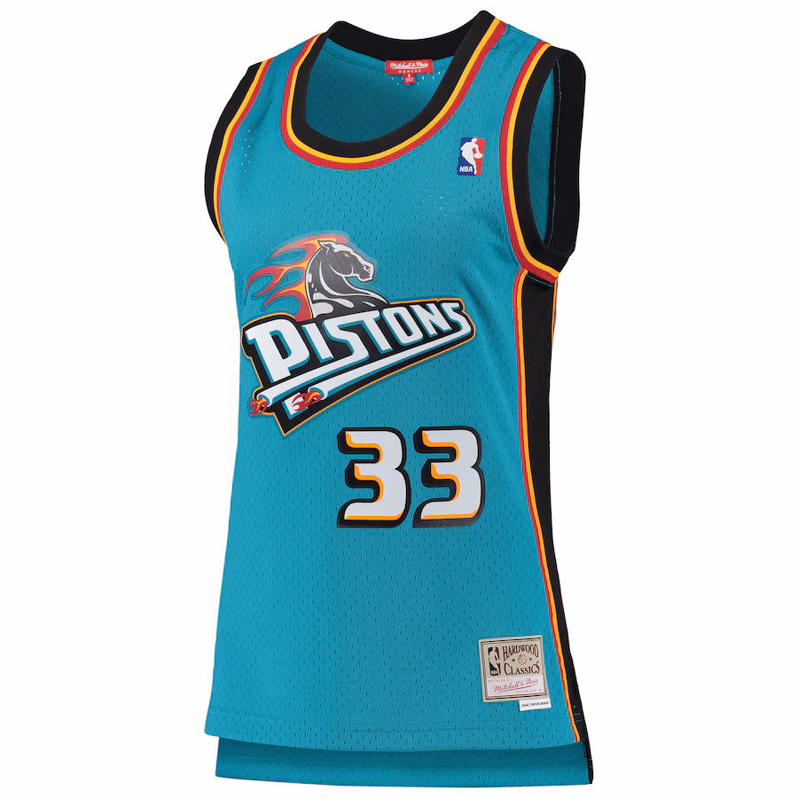 Grant Hill Detroit Pistons Mitchell & Ness Damen 1998/99 Classic Edition Trikot
