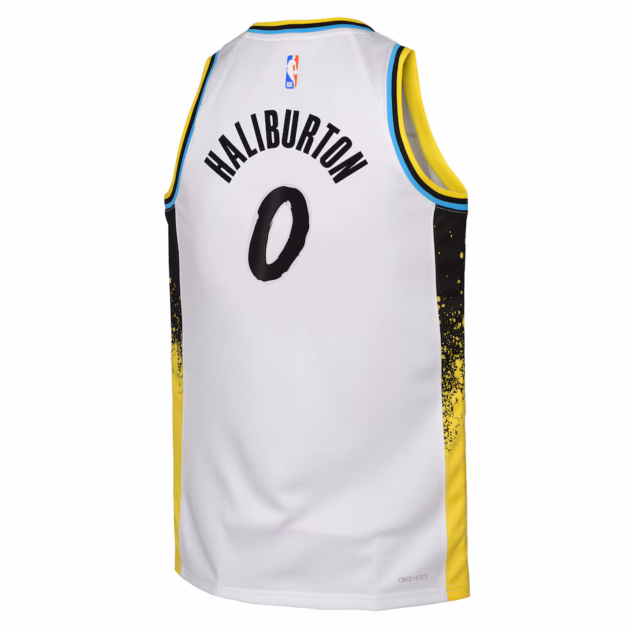 Maglia City Edition Swingman junior Indiana Pacers Tyrese Haliburton 2024/25