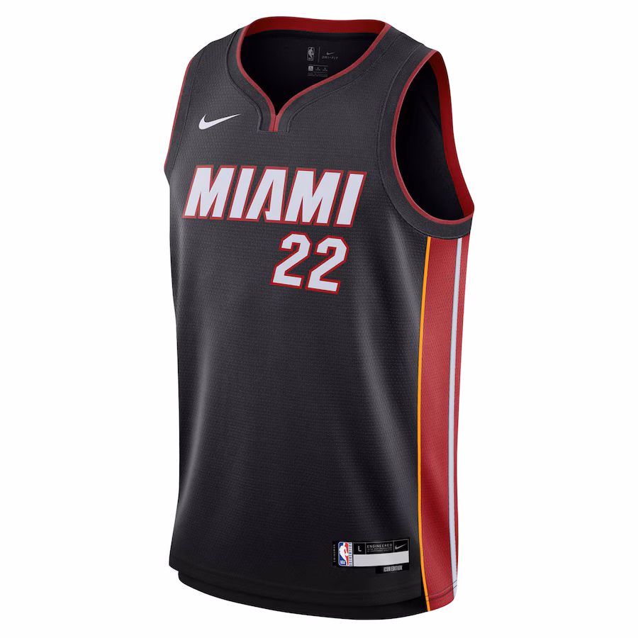 Jimmy Butler, Miami Heat Youth Swingman Jersey - Icon Edition - Black
