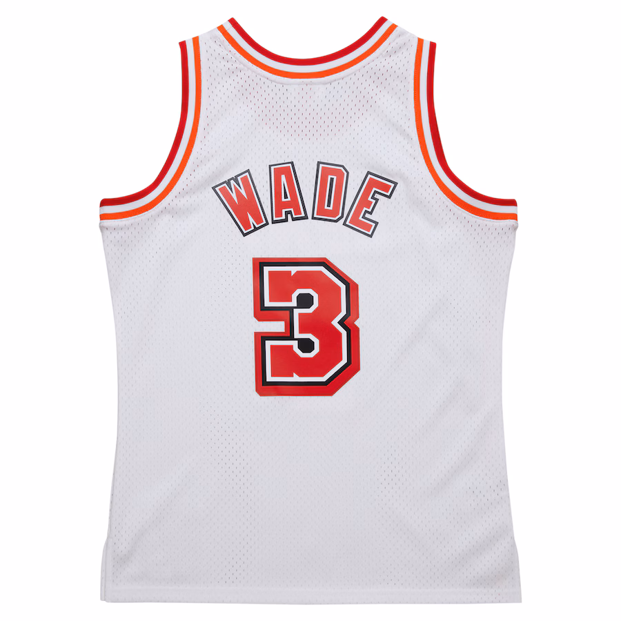 Dwyane Wade, Miami Heat Mitchell & Ness 2007/08 Hardwood Classics Swingman Jersey - White