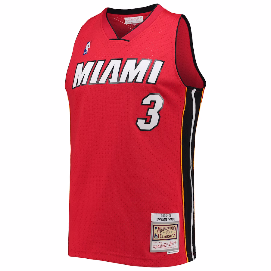 Dwyane Wade Miami Heat Mitchell & Ness Big & Tall Hardwood Classics 2005/06 Jersey