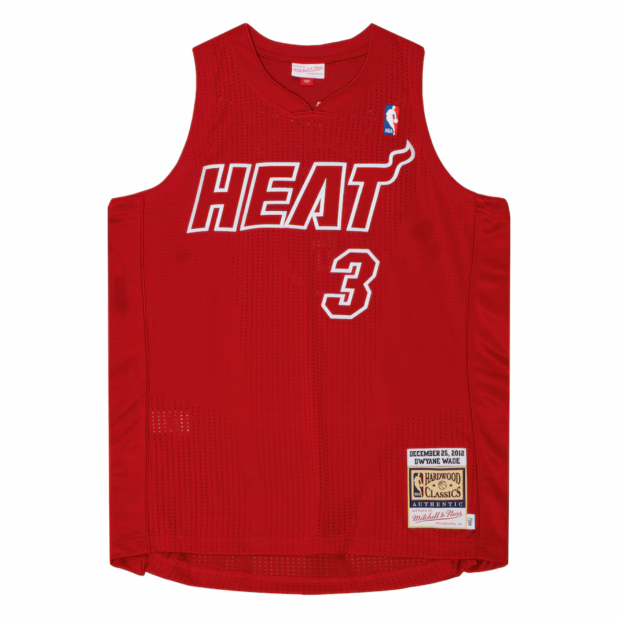 Dwyane Wade Miami Heat Mitchell & Ness 2011-12 HWC Retro Jersey