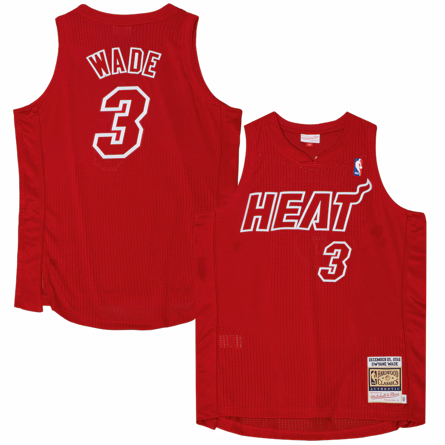 Dwyane Wade Miami Heat Mitchell & Ness 2011-12 HWC Retro Jersey