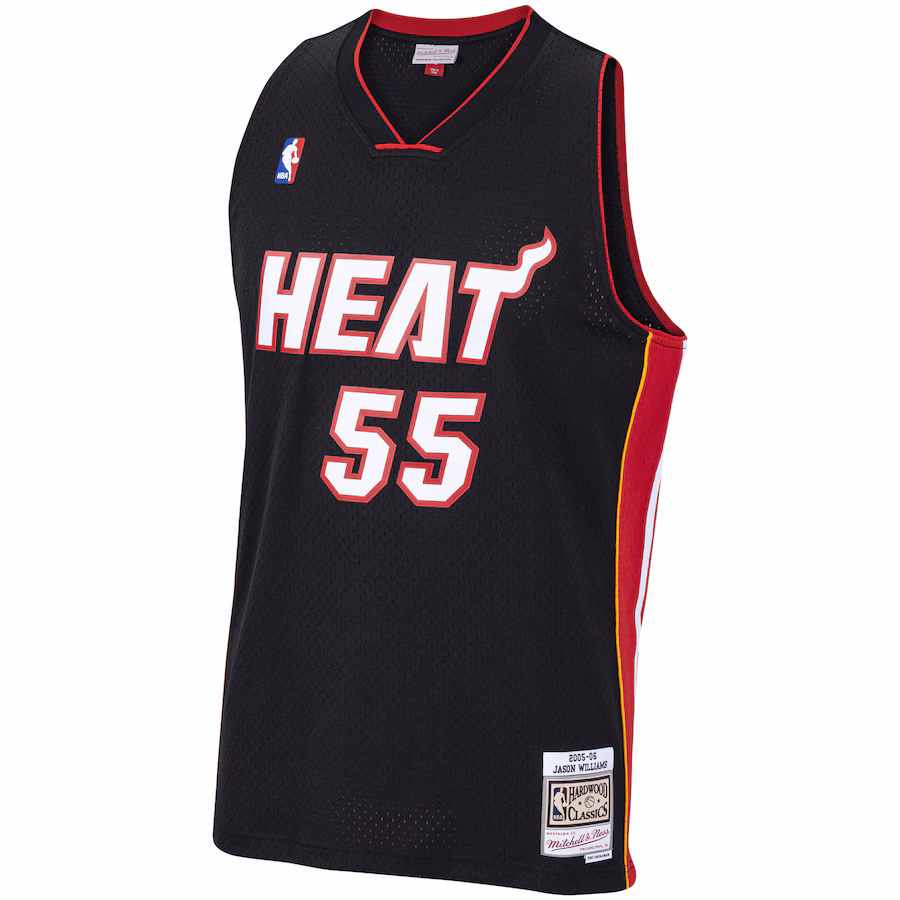 Maglia Jason Williams Miami Heat Mitchell & Ness 2005/06 Swingman Hardwood Classics