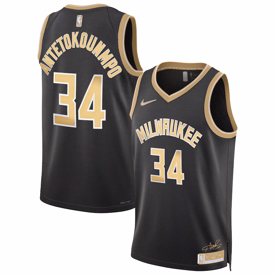 Giannis Antetokounmpo Bucks Select Series Unisex Swingman Jersey