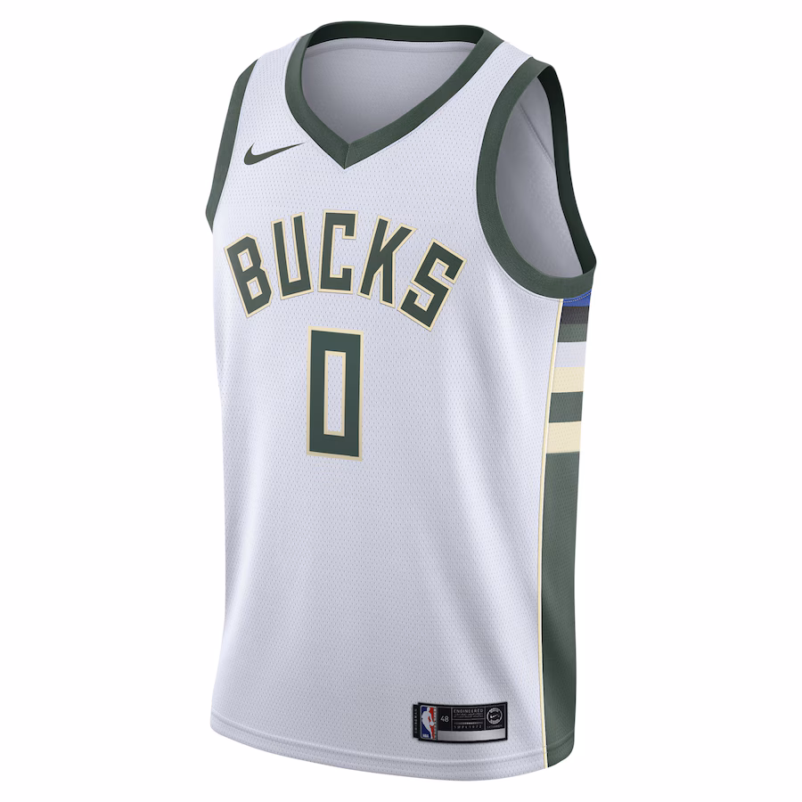 Milwaukee Bucks Damian Lillard Unisex Association Swingman Trikot