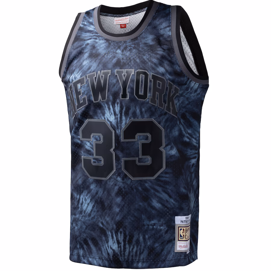 Patrick Ewing, New York Knicks Mitchell & Ness Hardwood Classics 1991/92 Swingman Jersey - Black