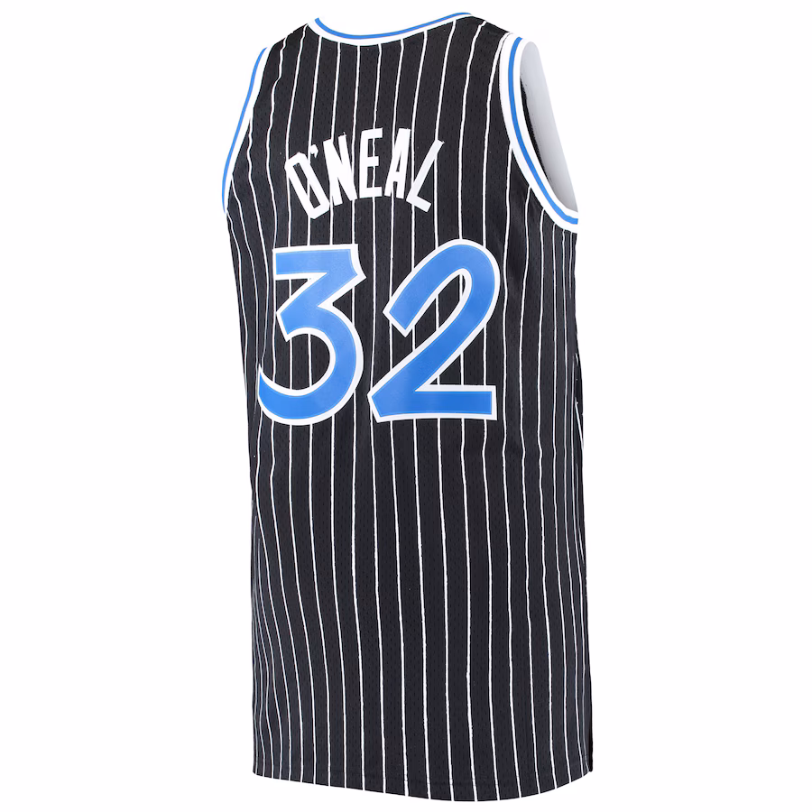 Shaquille O'Neal, Orlando Magic Mitchell & Ness Big & Tall Hardwood Classics Jersey - Black