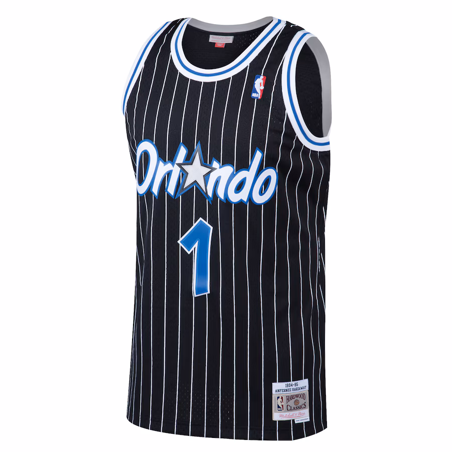 Penny Hardaway, Orlando Magic Mitchell & Ness Hardwood Classics Swingman Jersey - Black