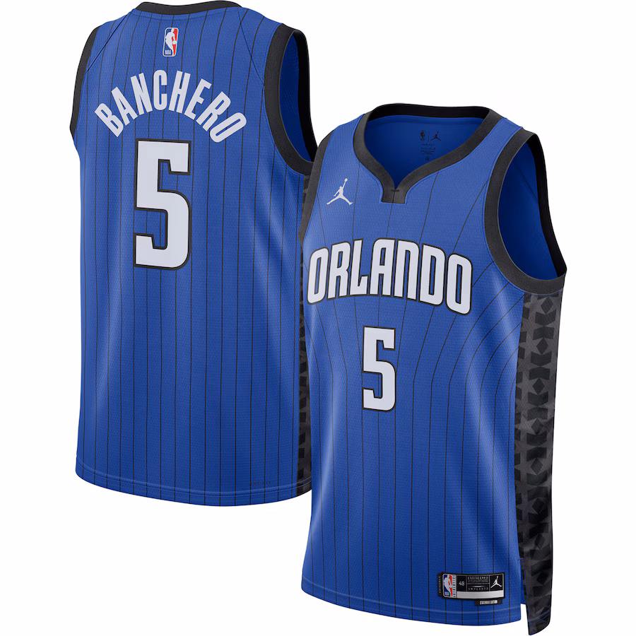 Paolo Banchero, Orlando Magic Jordan Brand Unisex Swingman Jersey - Statement Edition - Blue