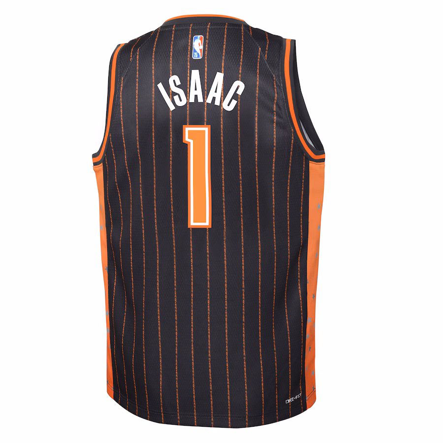 Jonathan Isaac, Orlando Magic Youth Swingman Jersey - City Edition - Dark Gray