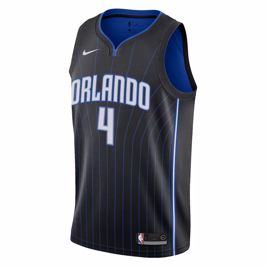 Jalen Suggs, Maillot Swingman pour la jeunesse des Orlando Magic - Édition Icône - Noir