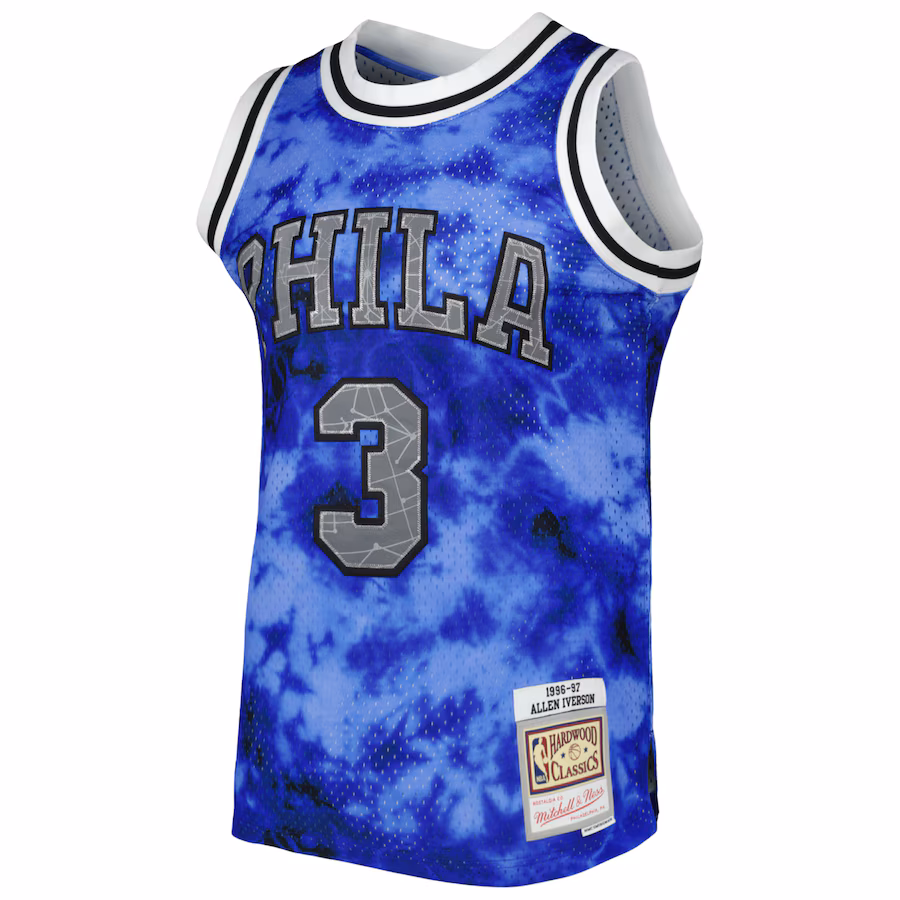 Allen Iverson 76ers Mitchell & Ness 1996-97 HWC Retro Jersey