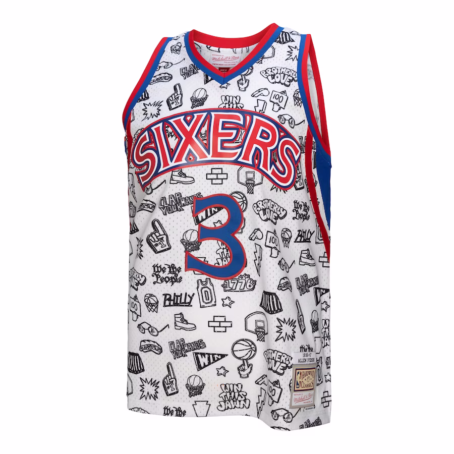 Camiseta Allen Iverson 76ers 1996-97 - Mitchell & Ness HWC