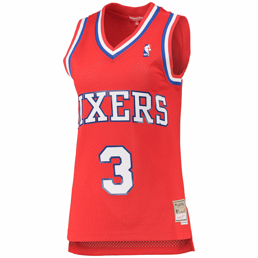 Maillot Allen Iverson 76ers Femme 2002-03 - Mitchell & Ness HWC