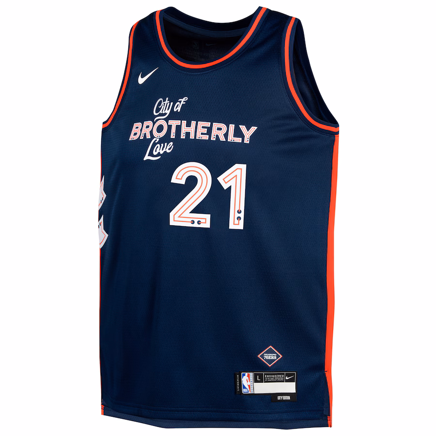 Joel Embiid 76ers City Edition Trikot - Swingman