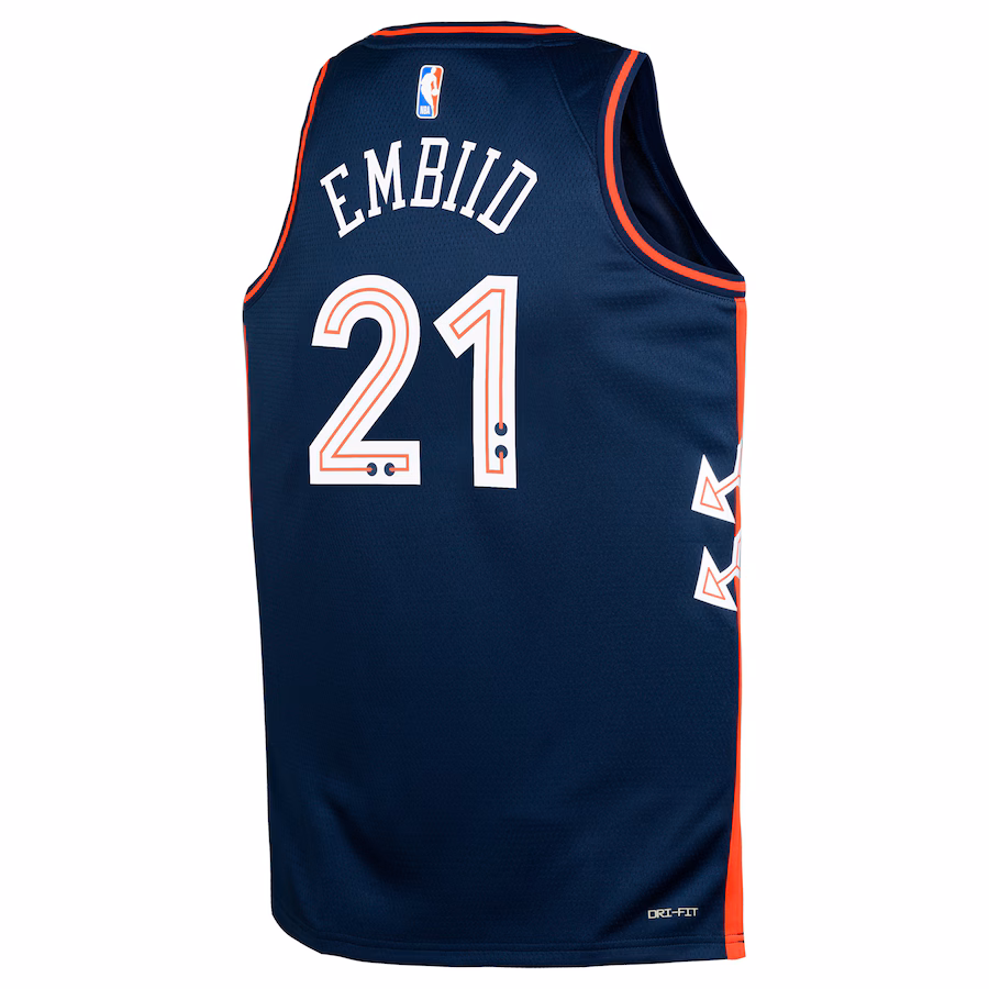 Joel Embiid 76ers City Edition Trikot - Swingman