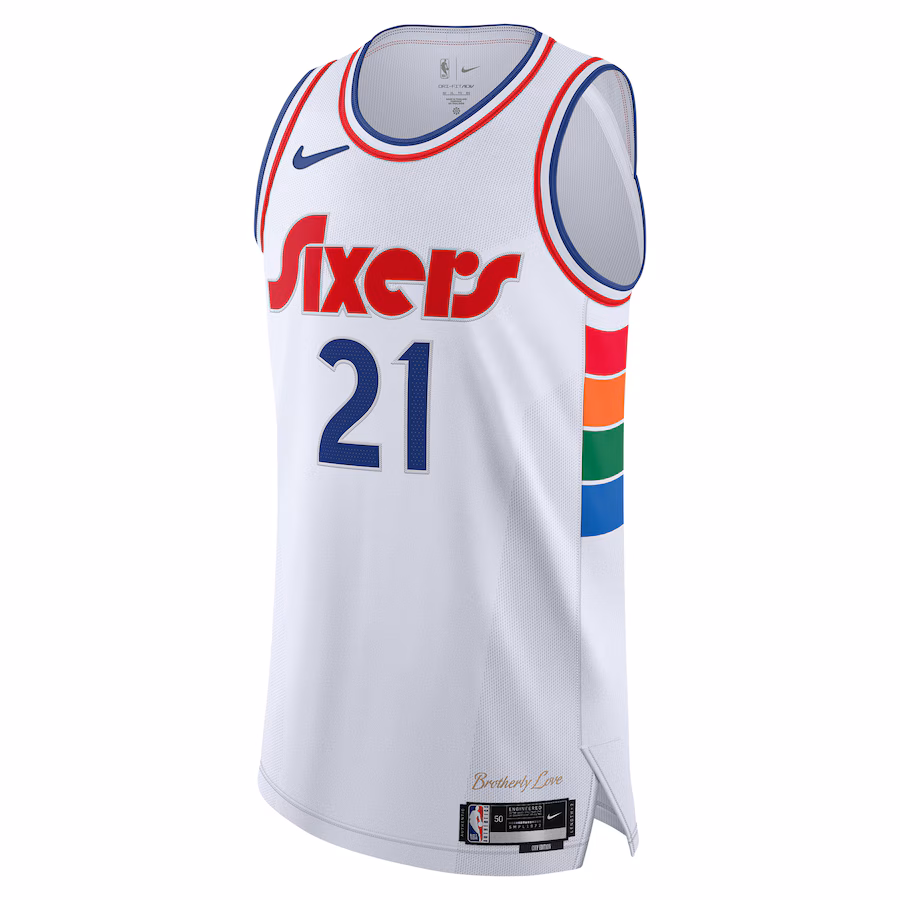 Joel Embiid Philadelphia 76ers City Edition Trikot 2024-25