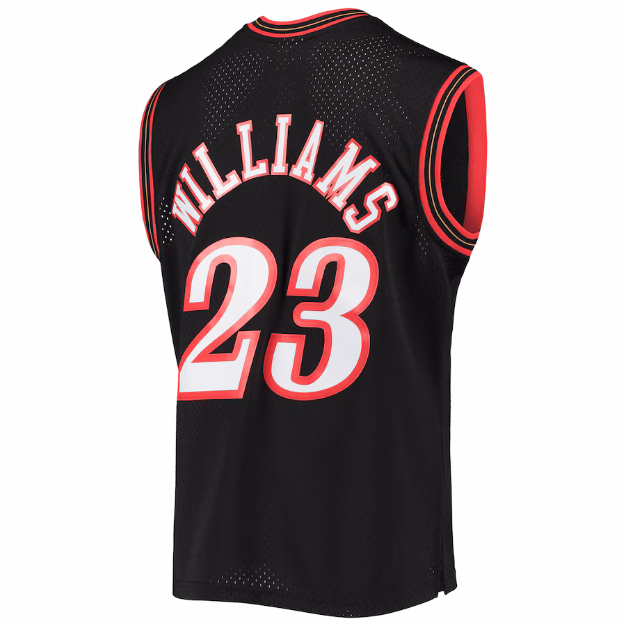 Lou Williams Philadelphia 76ers Mitchell & Ness Camiseta Swingman de la Edición Clásica 2005/06 - Negro