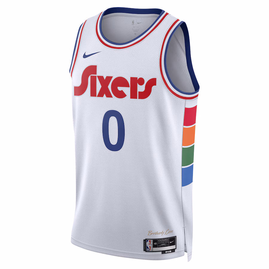 Tyrese Maxey Philadelphia 76ers 2024-25 City Edition Unisex Jersey