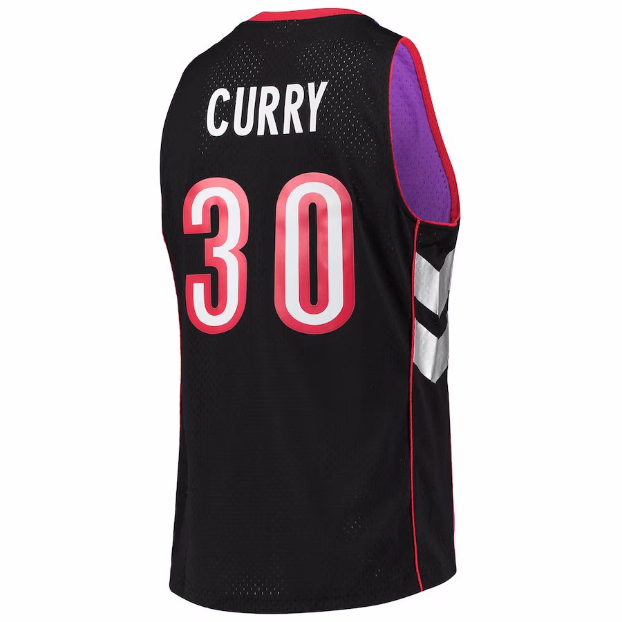Canotta Basket Dell Curry Toronto Raptors 2001/02 Mitchell & Ness Swingman Retro