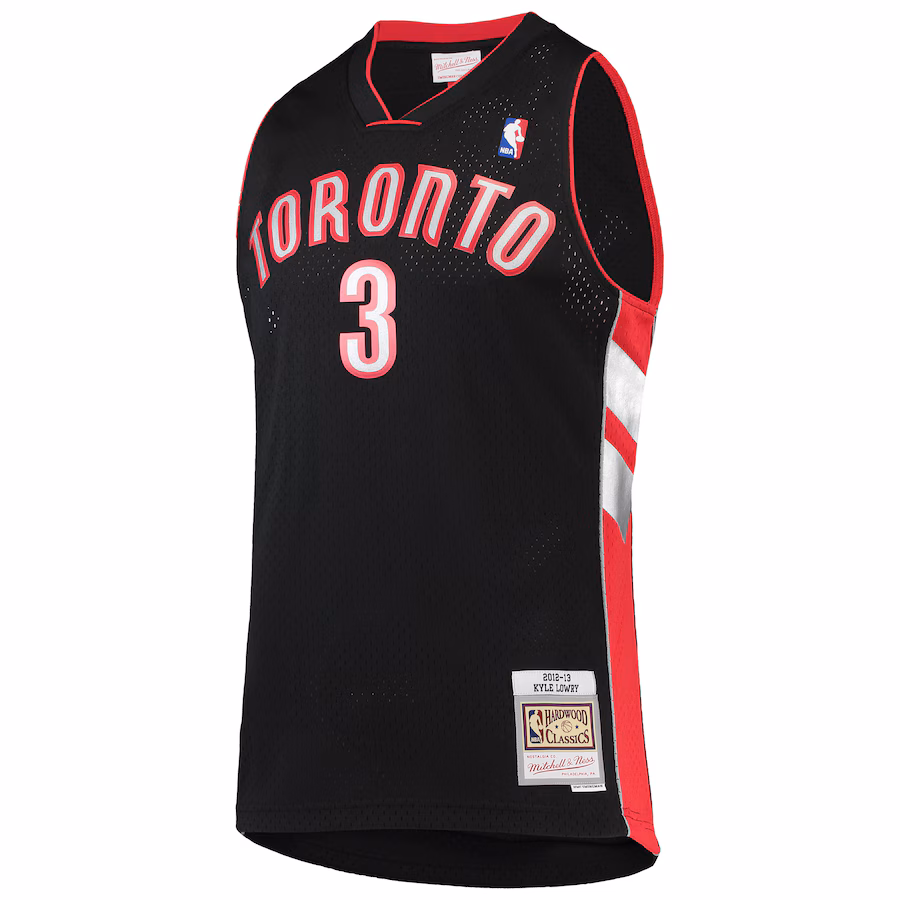 Maillot Kyle Lowry Toronto Raptors 2001/02 Mitchell & Ness Hardwood Classics Swingman